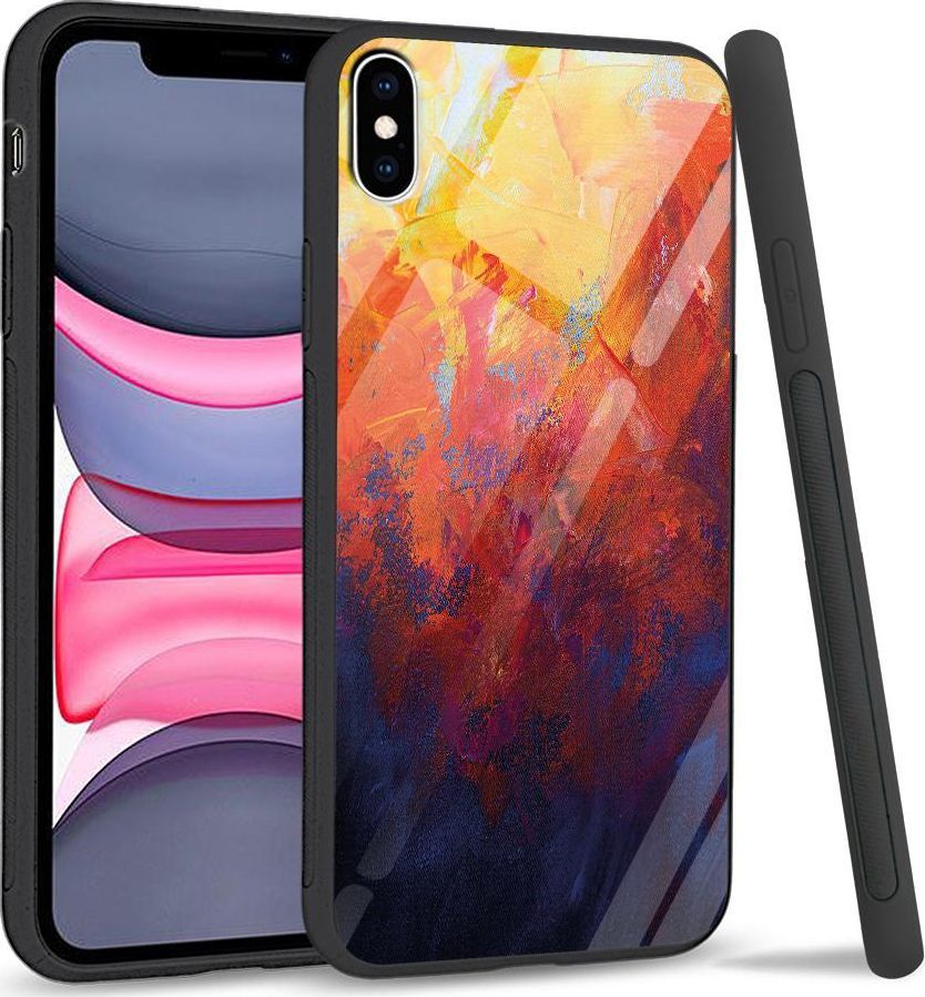 Super Fashion Etui na telefon Apple Iphone XS Max Premium Case Pastel Painting 1