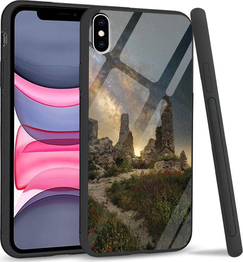 Super Fashion Etui na telefon Apple Iphone XS Max Premium Case Stone Path 1