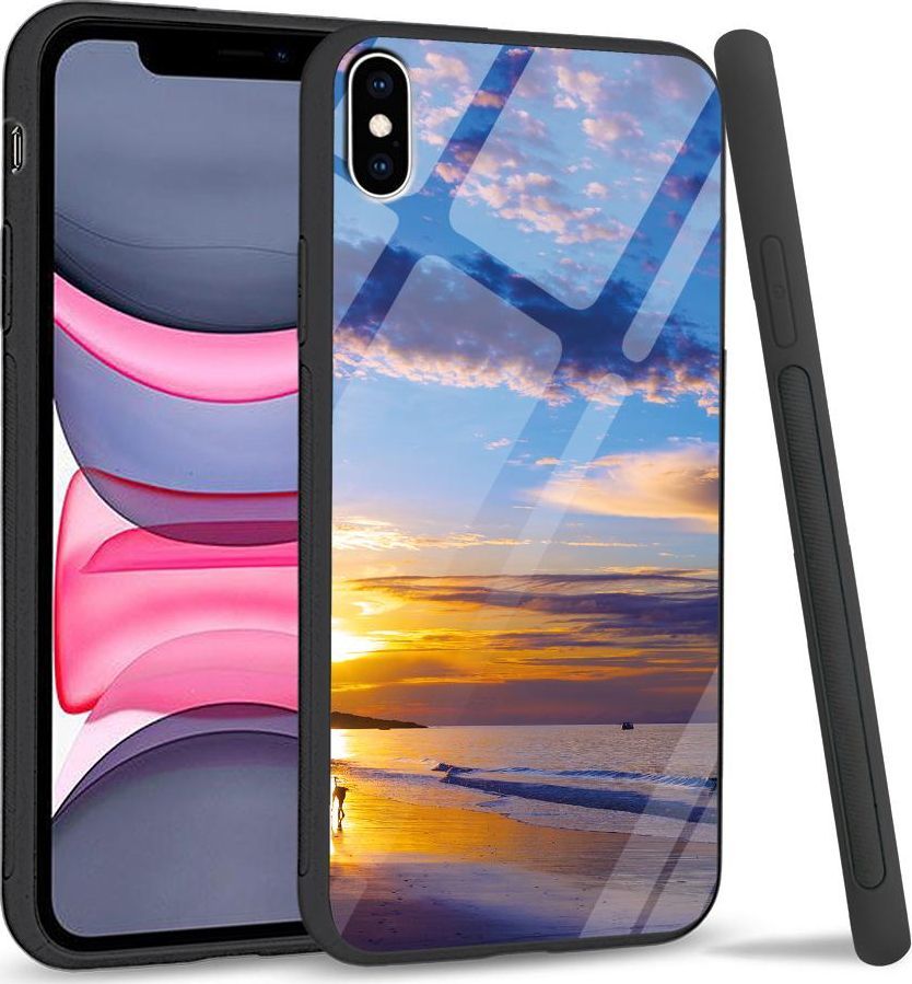 Super Fashion Etui na telefon Apple Iphone XS Max Premium Case Beach sky 1