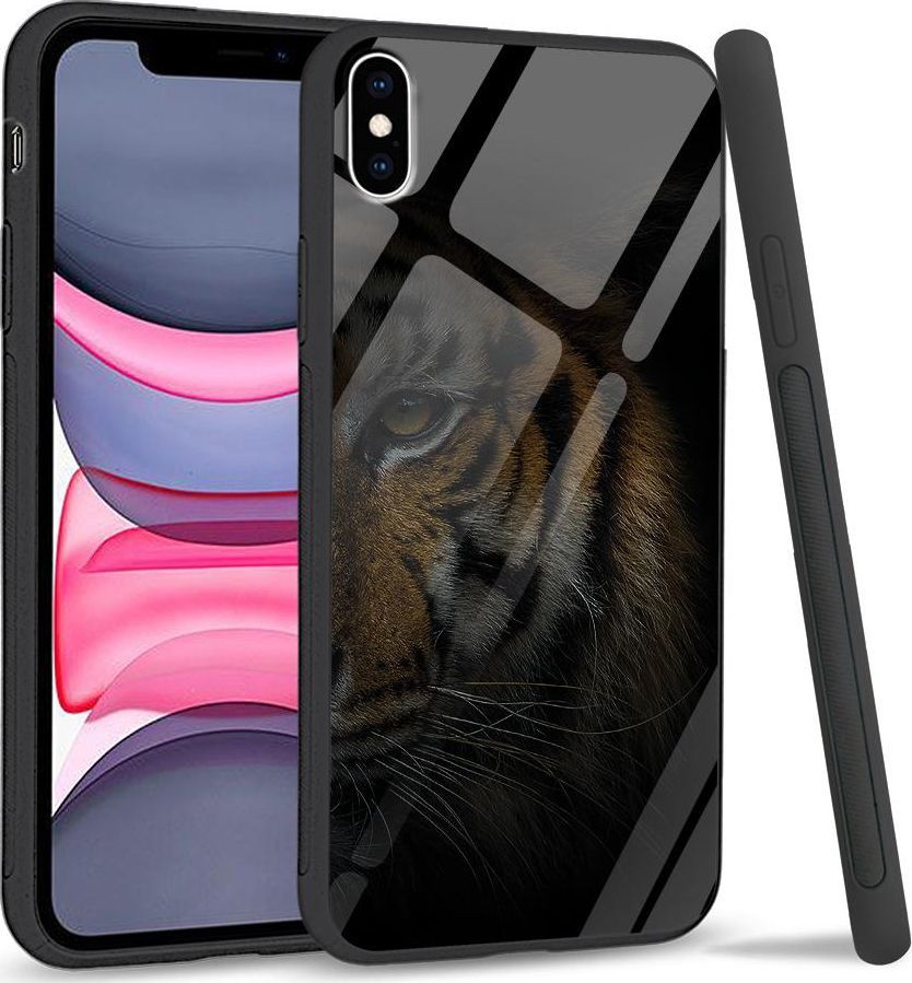 Super Fashion Etui na telefon Apple Iphone XS Max Premium Case Tiger shadow 1