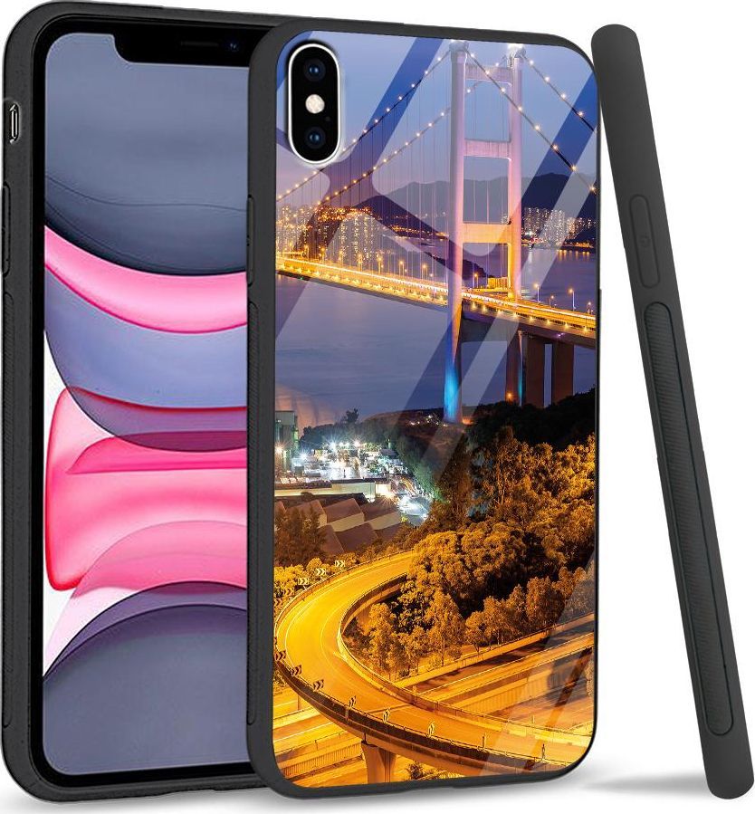 Super Fashion Etui na telefon Apple Iphone XS Max Premium Case Bridges 1
