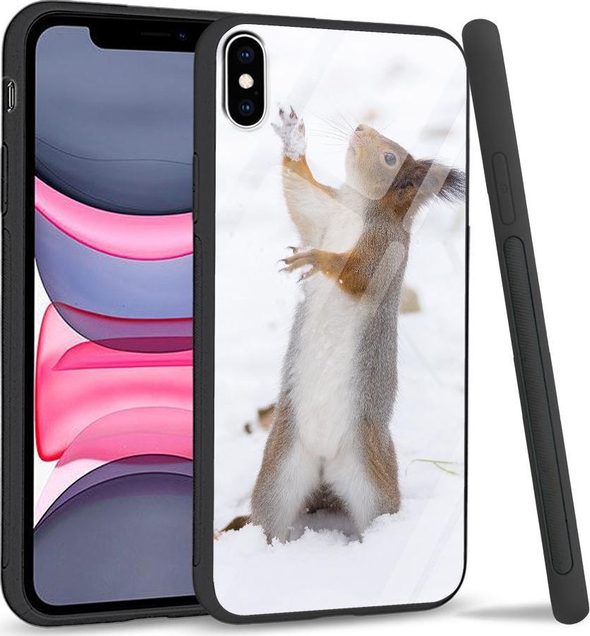 Super Fashion Etui na telefon Apple Iphone XS Max Premium Case Snow squirrel 1