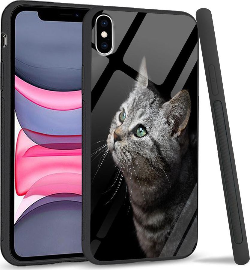 Super Fashion Etui na telefon Apple Iphone XS Max Premium Case My kitty friend 1