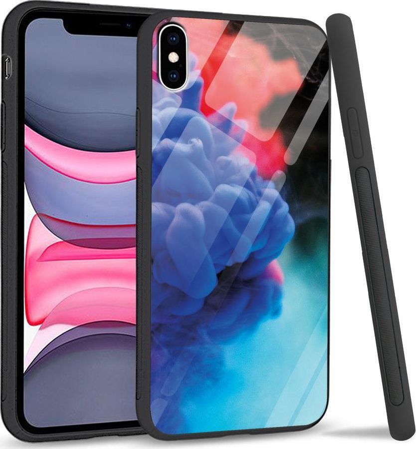 Super Fashion Etui na telefon Apple Iphone XS Max Premium Case Water color 1
