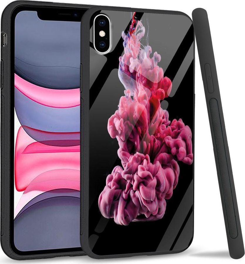Super Fashion Etui na telefon Apple Iphone XS Max Premium Case Water smoke 1