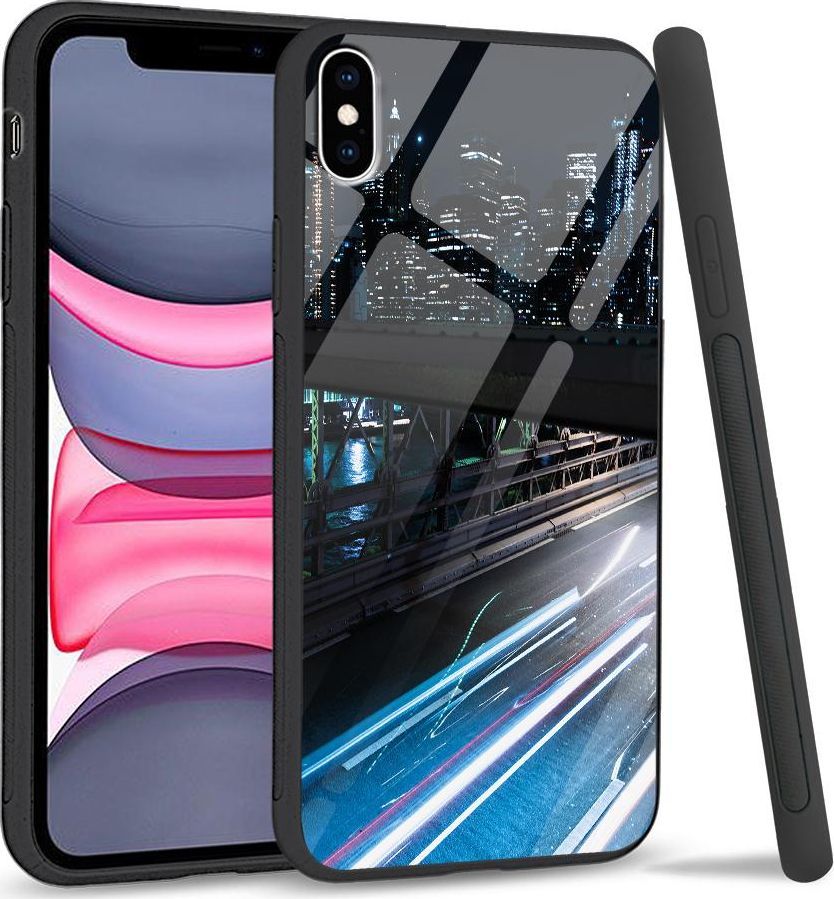 Super Fashion Etui na telefon Apple Iphone XS Max Premium Case Cityscape 1
