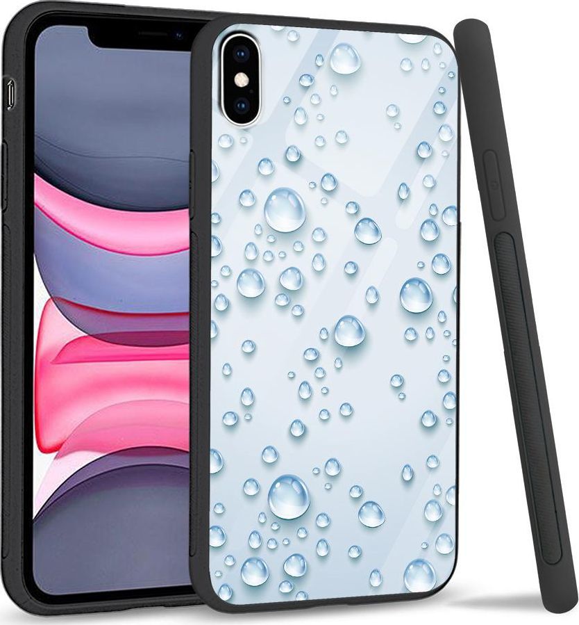 Super Fashion Etui na telefon Apple Iphone XS Max Premium Case Droplets 1