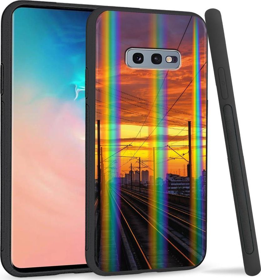 Super Fashion Etui na telefon Samsung S10E Rainbow Case Metro 1