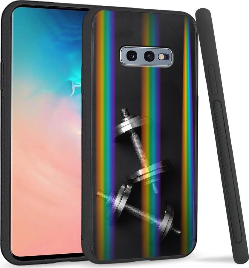 Super Fashion Etui na telefon Samsung S10E Rainbow Case Trening 1