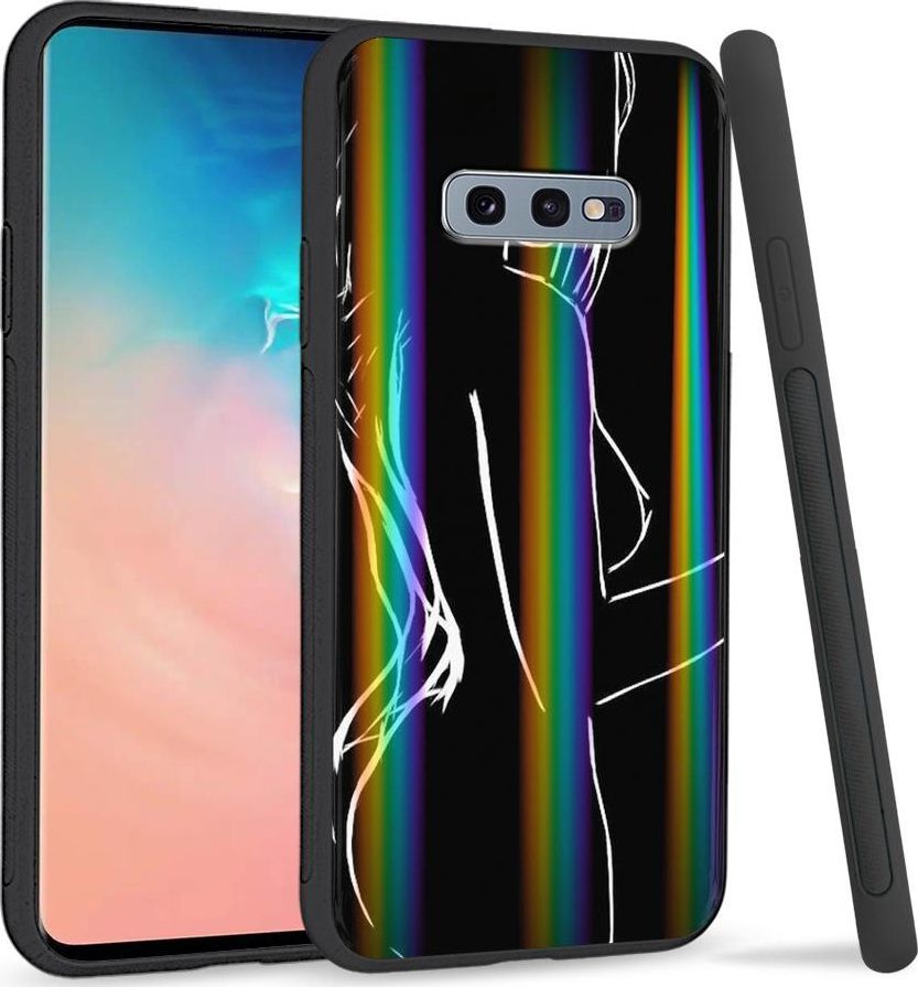 Super Fashion Etui na telefon Samsung S10E Rainbow Case Ciało 1
