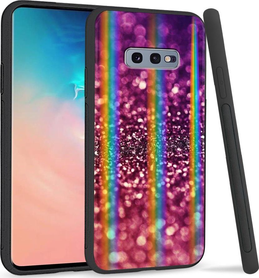 Super Fashion Etui na telefon Samsung S10E Rainbow Case Brilliant 1