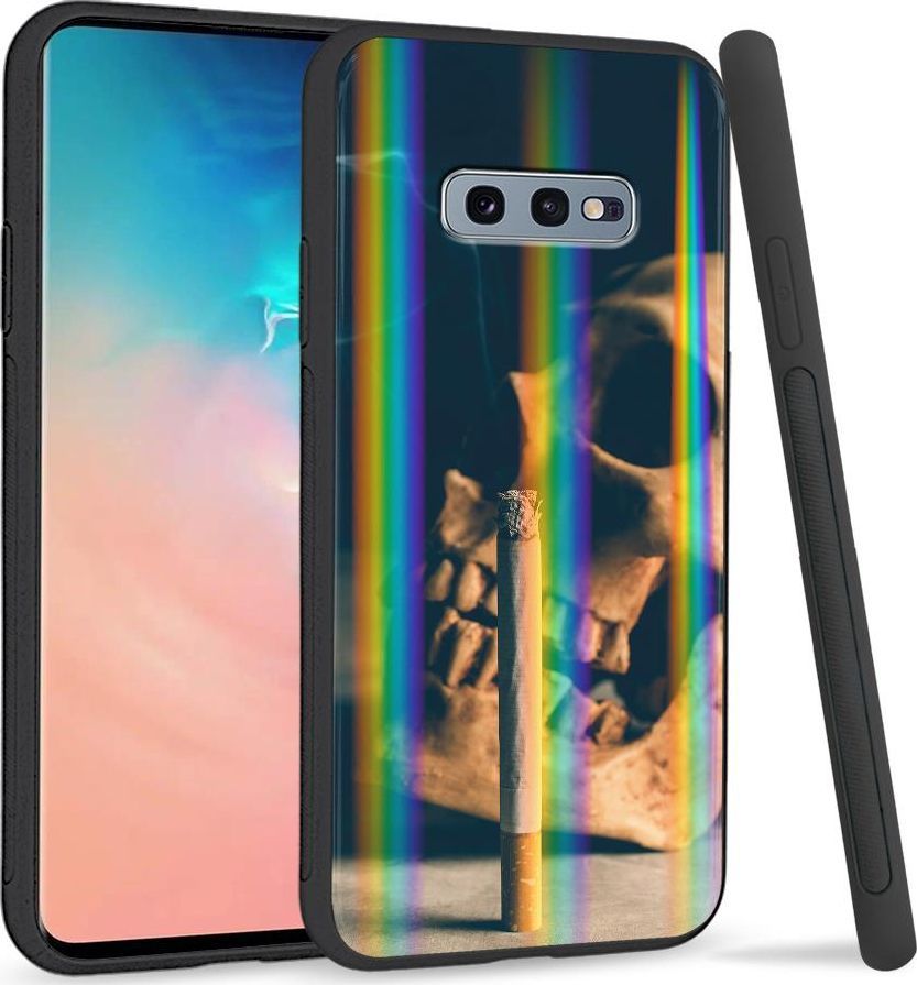 Super Fashion Etui na telefon Samsung S10E Rainbow Case Ostatni papieros 1