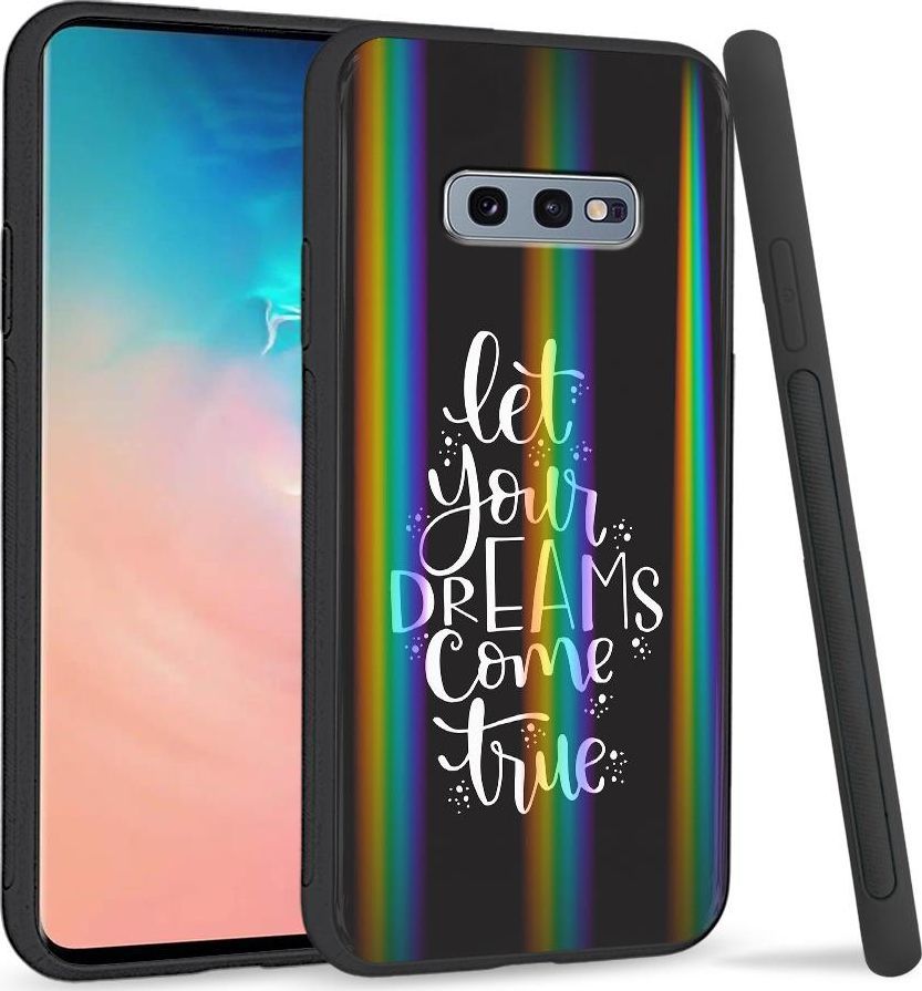 Super Fashion Etui na telefon Samsung S10E Rainbow Case Twoje marzenia 1