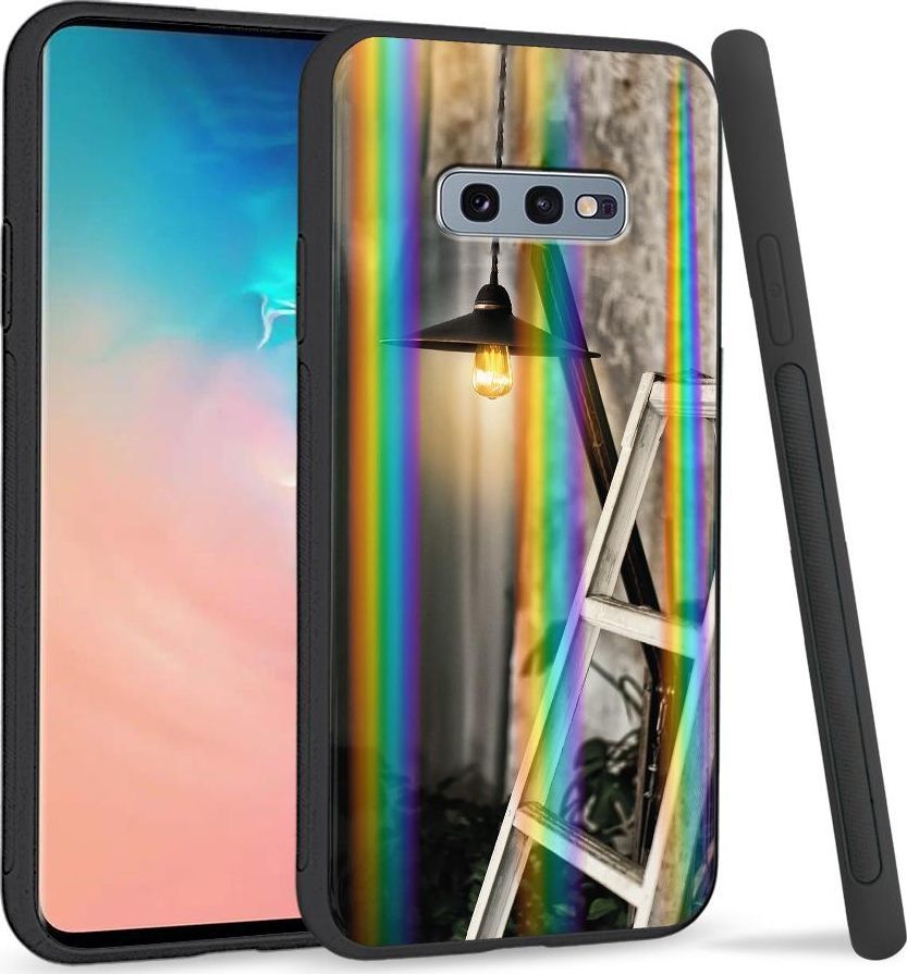 Super Fashion Etui na telefon Samsung S10E Rainbow Case Loft 1