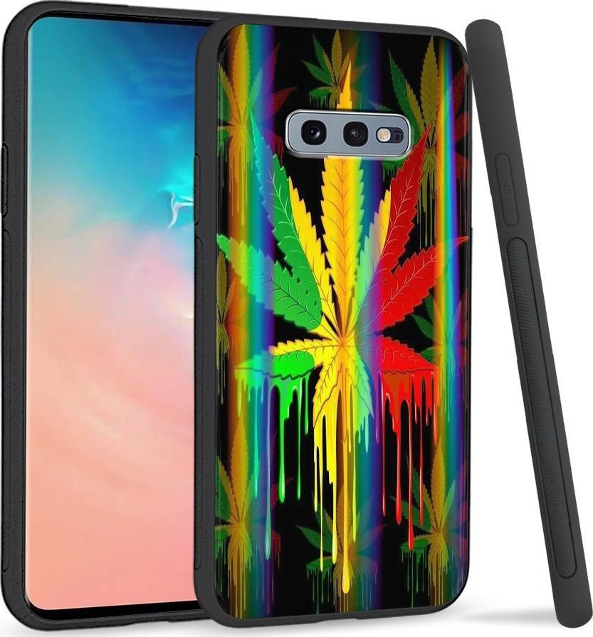 Super Fashion Etui na telefon Samsung S10E Rainbow Case Jamaica Zioło 1
