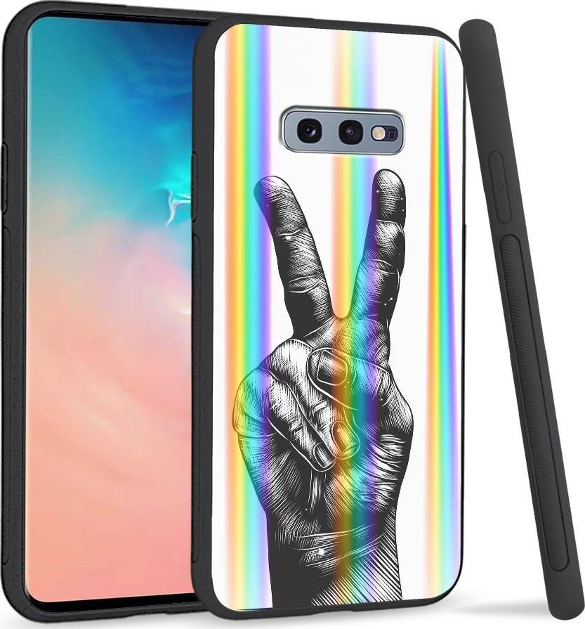 Super Fashion Etui na telefon Samsung S10E Rainbow Case Pokój 1