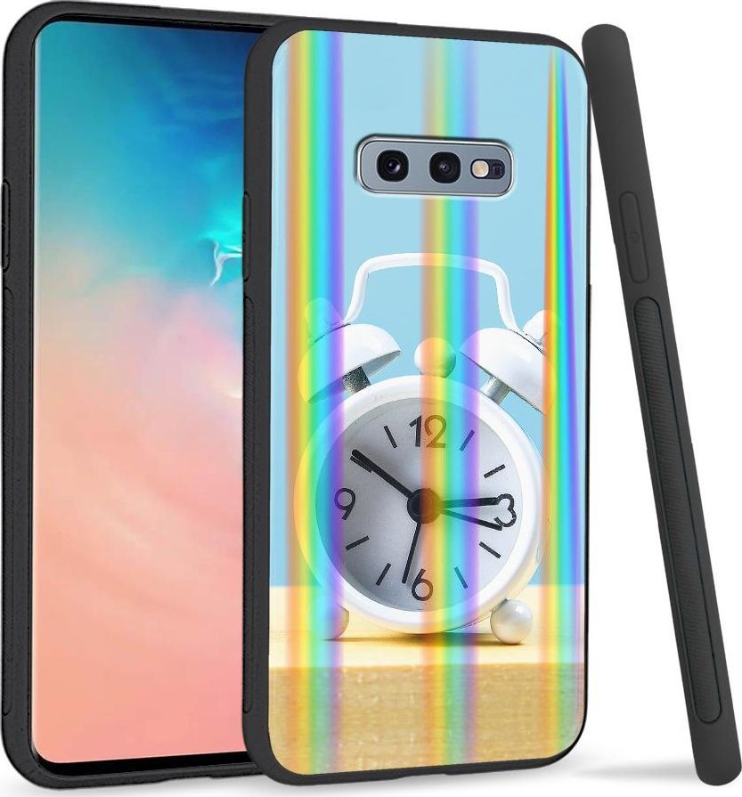 Super Fashion Etui na telefon Samsung S10E Rainbow Case Czas wstawać 1