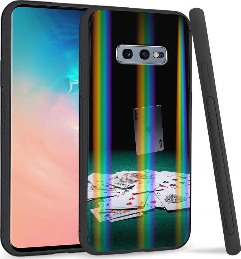 Super Fashion Etui na telefon Samsung S10E Rainbow Case As 1