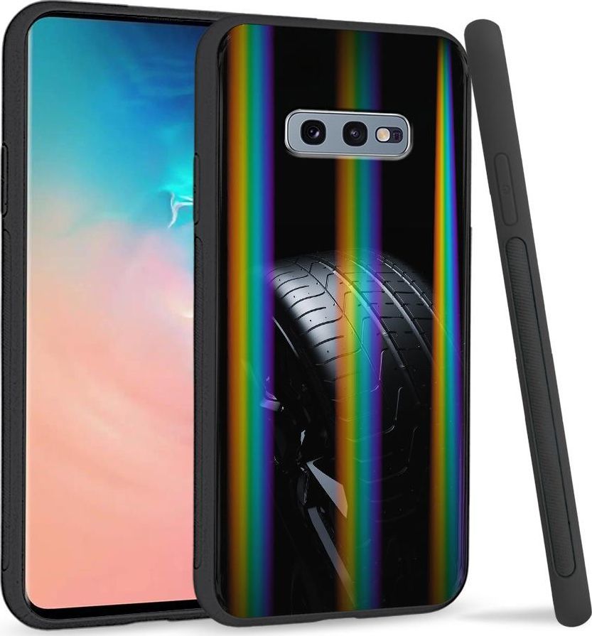 Super Fashion Etui na telefon Samsung S10E Rainbow Case Opona 1