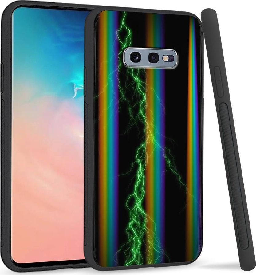 Super Fashion Etui na telefon Samsung S10E Rainbow Case Storm 1