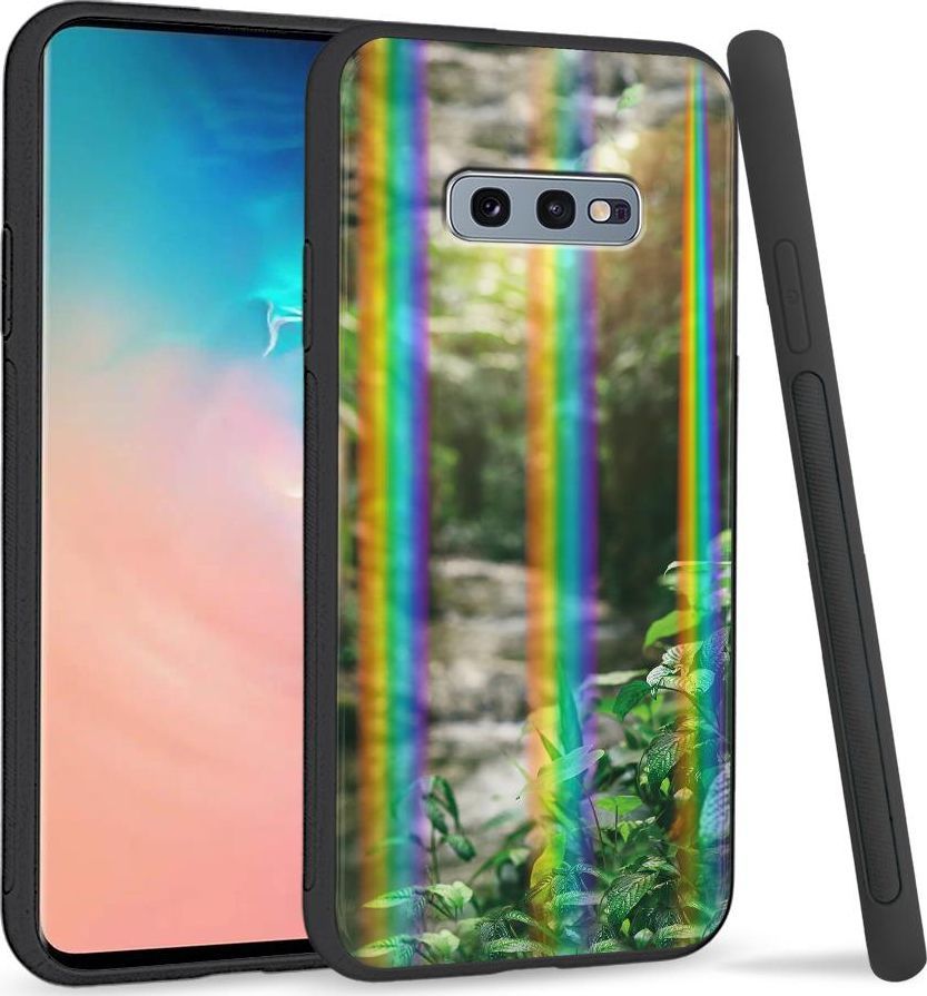Super Fashion Etui na telefon Samsung S10E Rainbow Case Puszcza 1