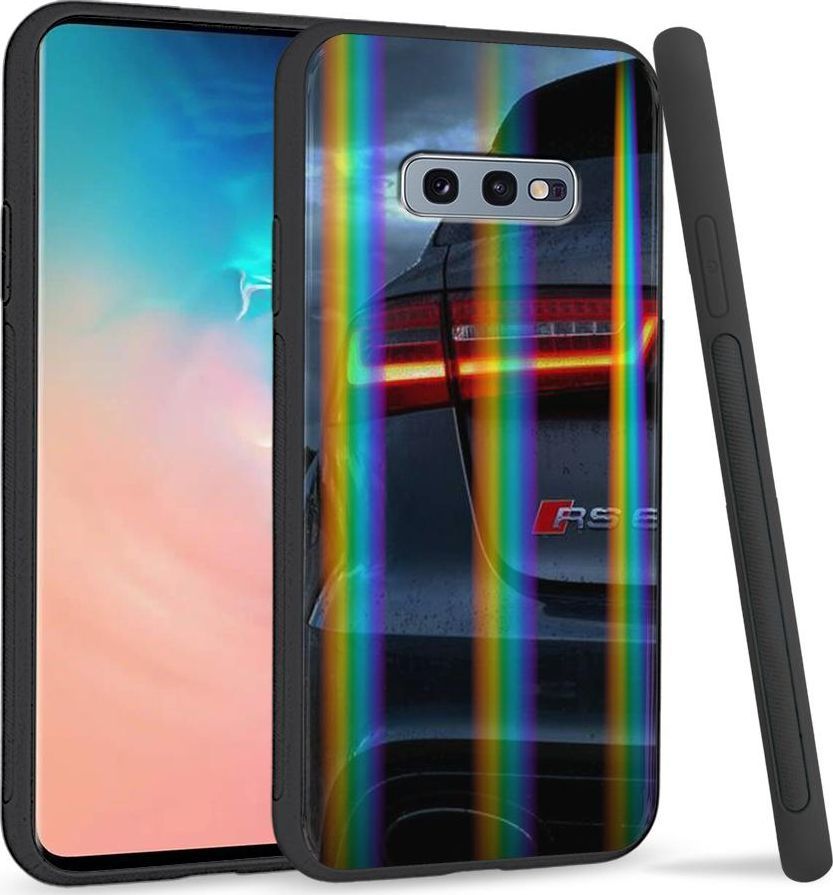 Super Fashion Etui na telefon Samsung S10E Rainbow Case Audi 1