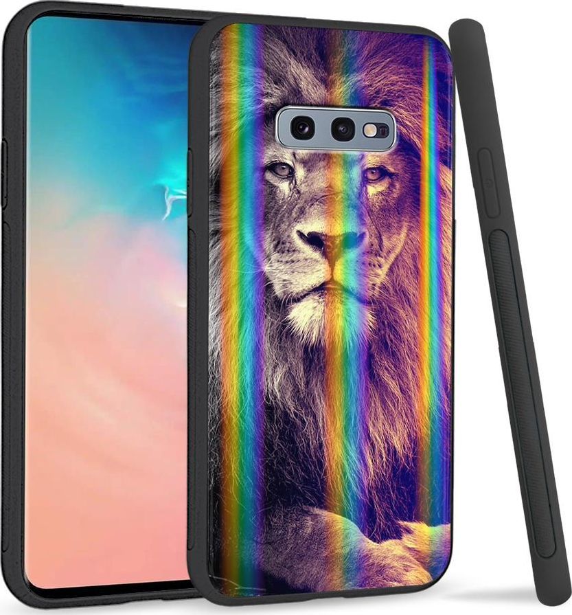 Super Fashion Etui na telefon Samsung S10E Rainbow Case Lew 1