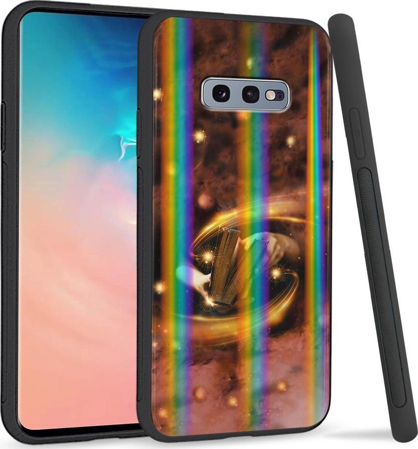 Super Fashion Etui na telefon Samsung S10E Rainbow Case Wiedza 1