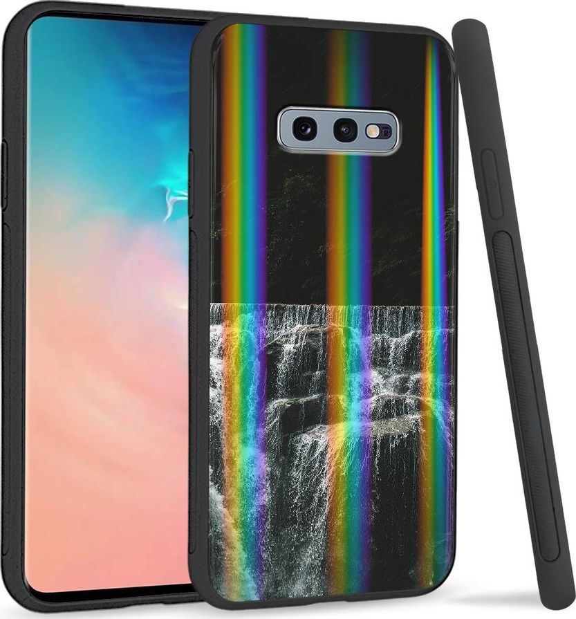 Super Fashion Etui na telefon Samsung S10E Rainbow Case Rzeka 1