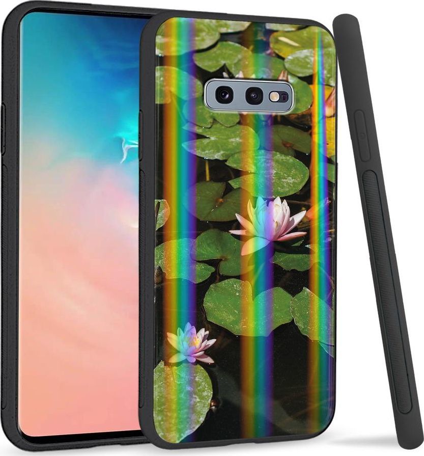 Super Fashion Etui na telefon Samsung S10E Rainbow Case Lilia 1