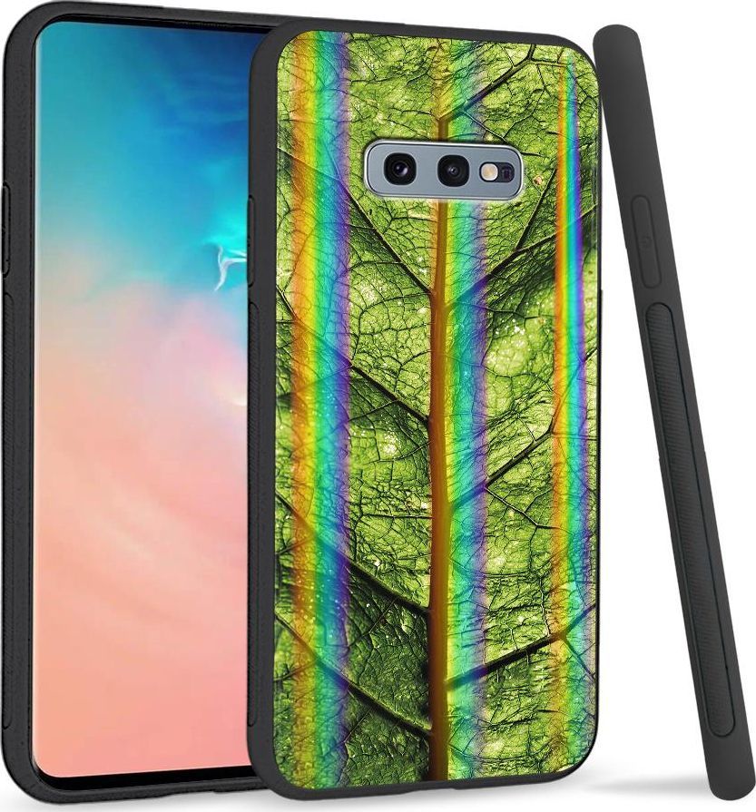 Super Fashion Etui na telefon Samsung S10E Rainbow Case Blaszka liscia 1