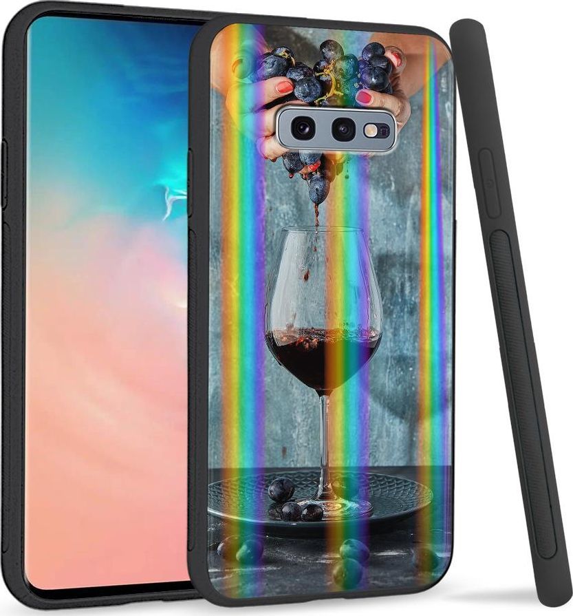 Super Fashion Etui na telefon Samsung S10E Rainbow Case Winogorna 1