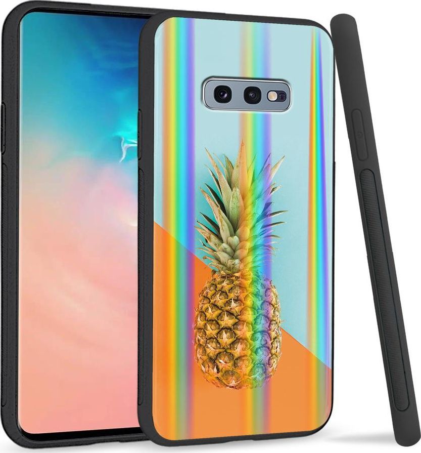 Super Fashion Etui na telefon Samsung S10E Rainbow Case Bromeliaceae 1