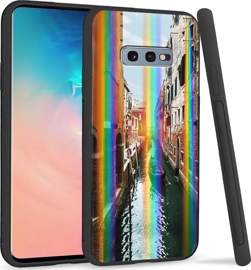 Super Fashion Etui na telefon Samsung S10E Rainbow Case Kanał w Wenecji 1