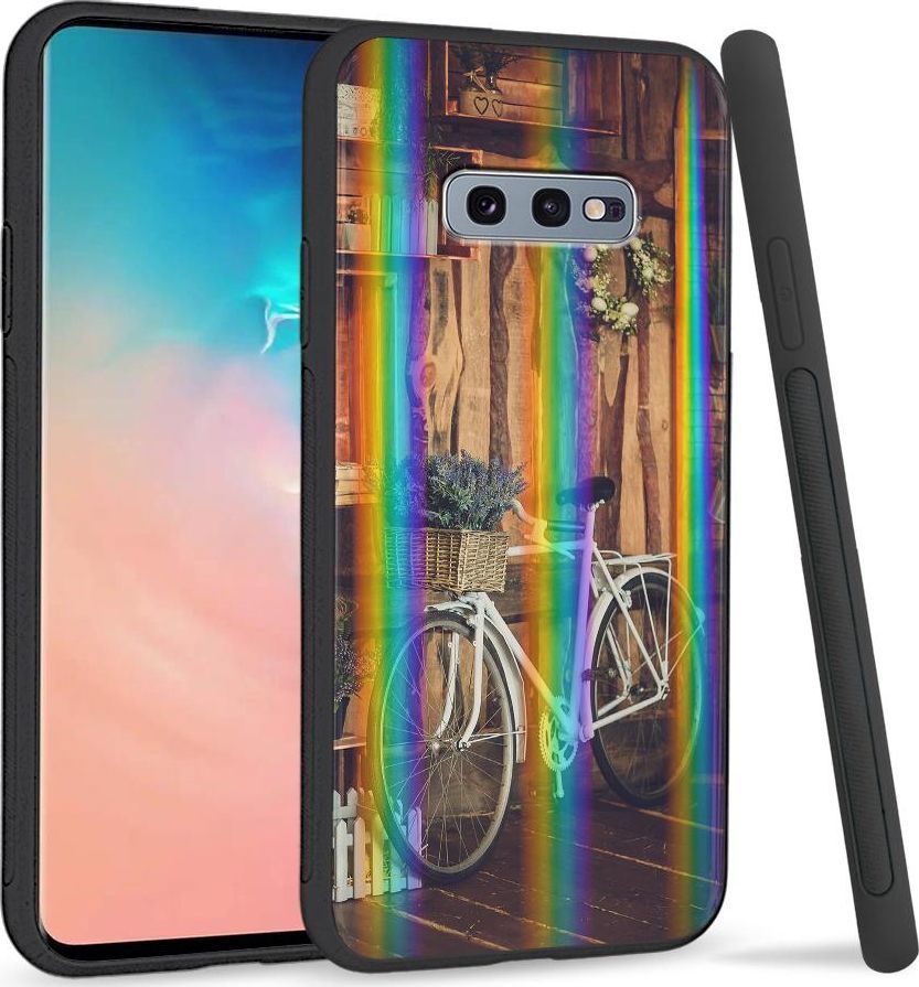 Super Fashion Etui na telefon Samsung S10E Rainbow Case Leśna polana 1