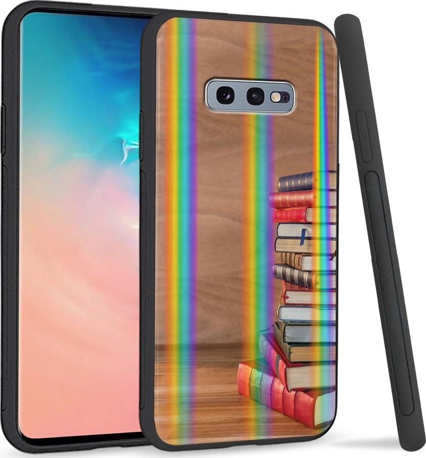 Super Fashion Etui na telefon Samsung S10E Rainbow Case Książki 1