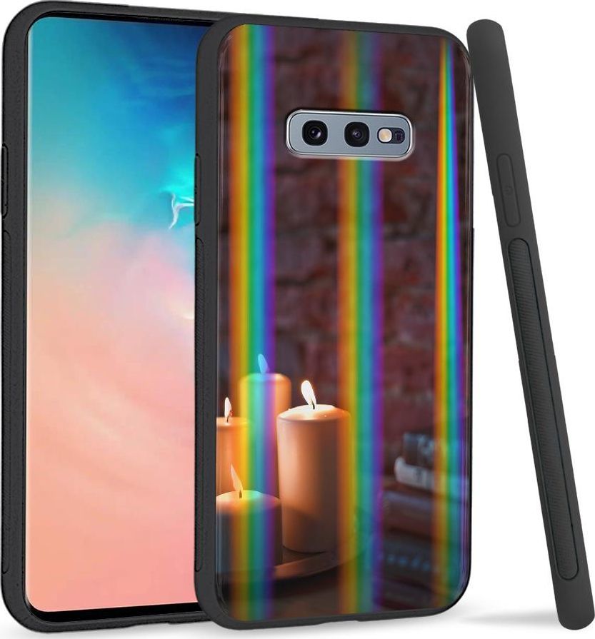 Super Fashion Etui na telefon Samsung S10E Rainbow Case Romantyzm 1