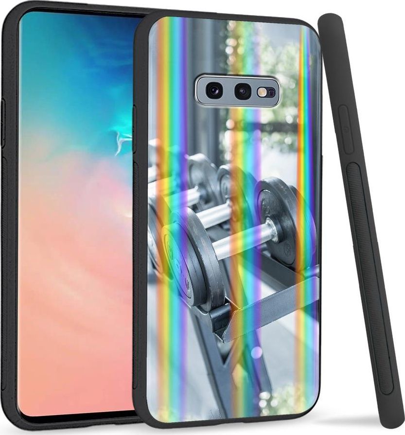 Super Fashion Etui na telefon Samsung S10E Rainbow Case Hantle 1