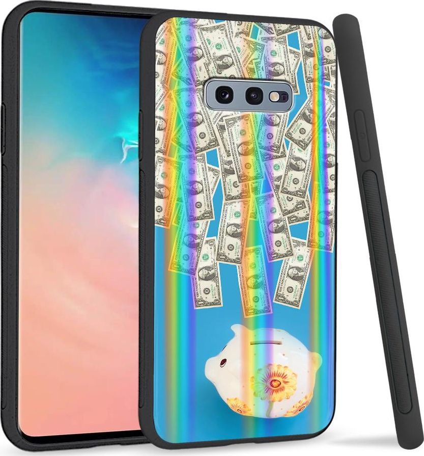 Super Fashion Etui na telefon Samsung S10E Rainbow Case Skarbona marzeń 1