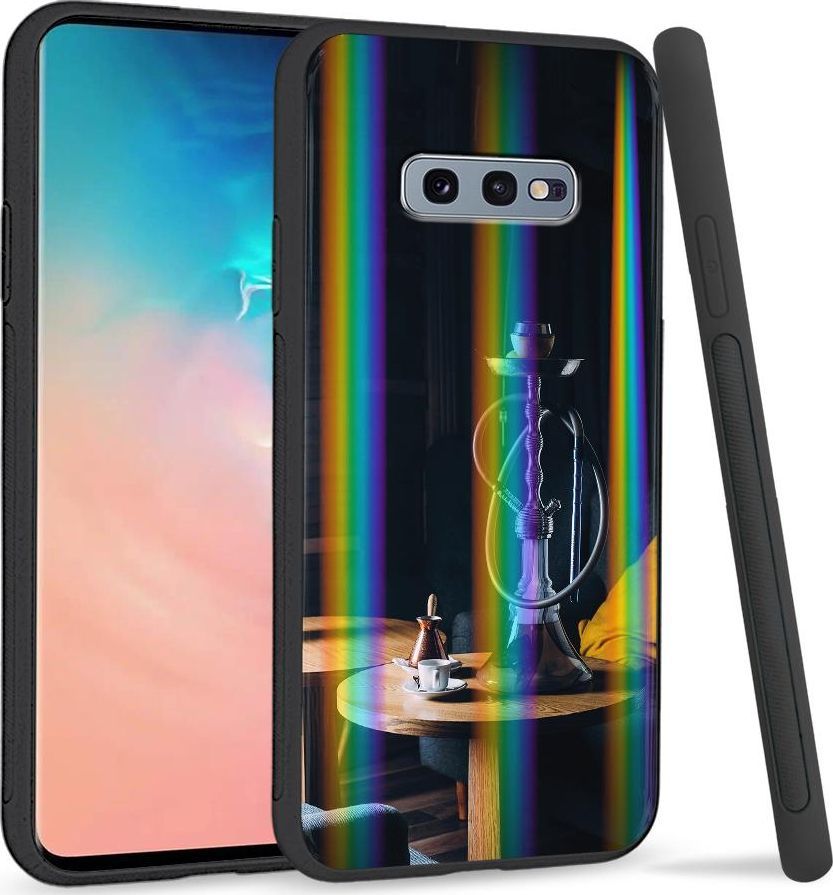 Super Fashion Etui na telefon Samsung S10E Rainbow Case Shisha 1