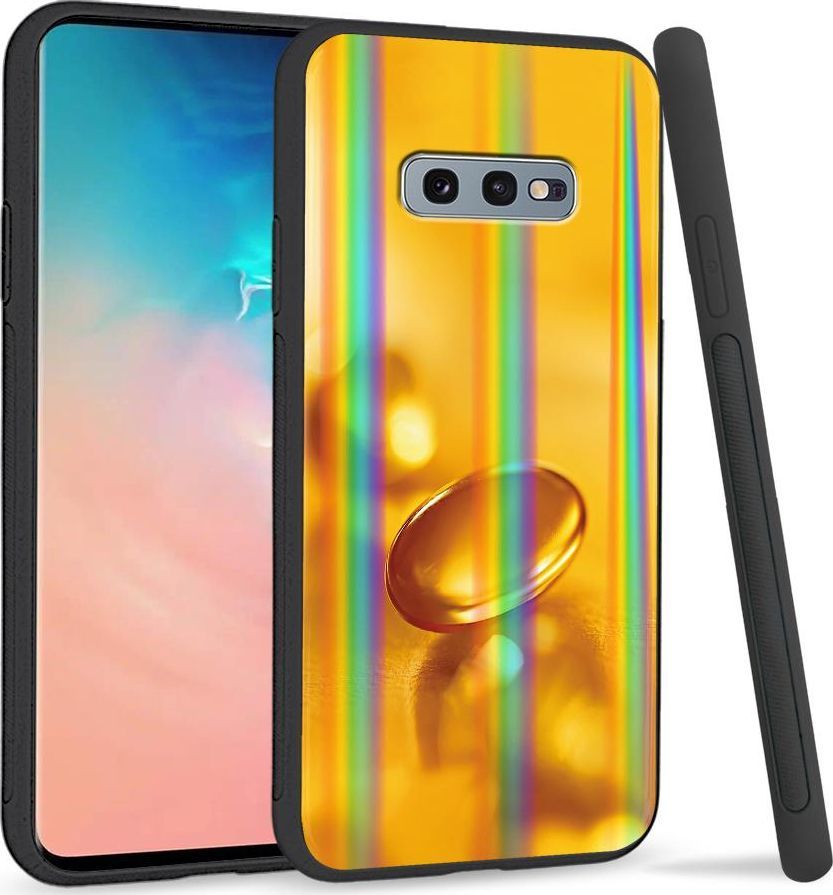 Super Fashion Etui na telefon Samsung S10E Rainbow Case Vitamina 1