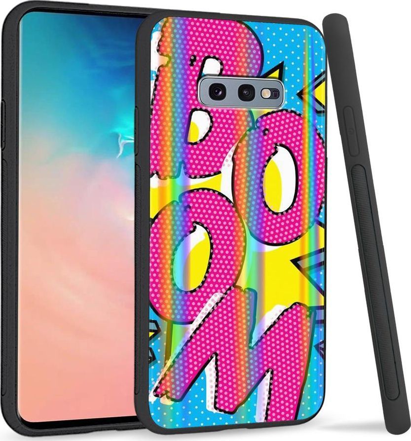 Super Fashion Etui na telefon Samsung S10E Rainbow Case Boom 1