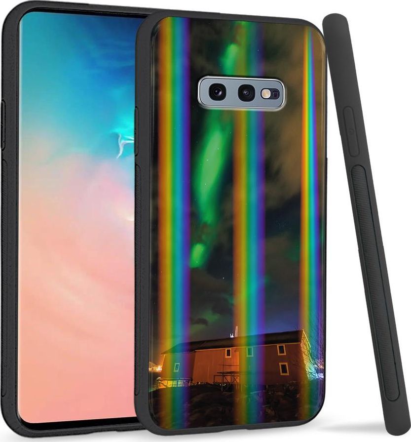Super Fashion Etui na telefon Samsung S10E Rainbow Case Niebo 1