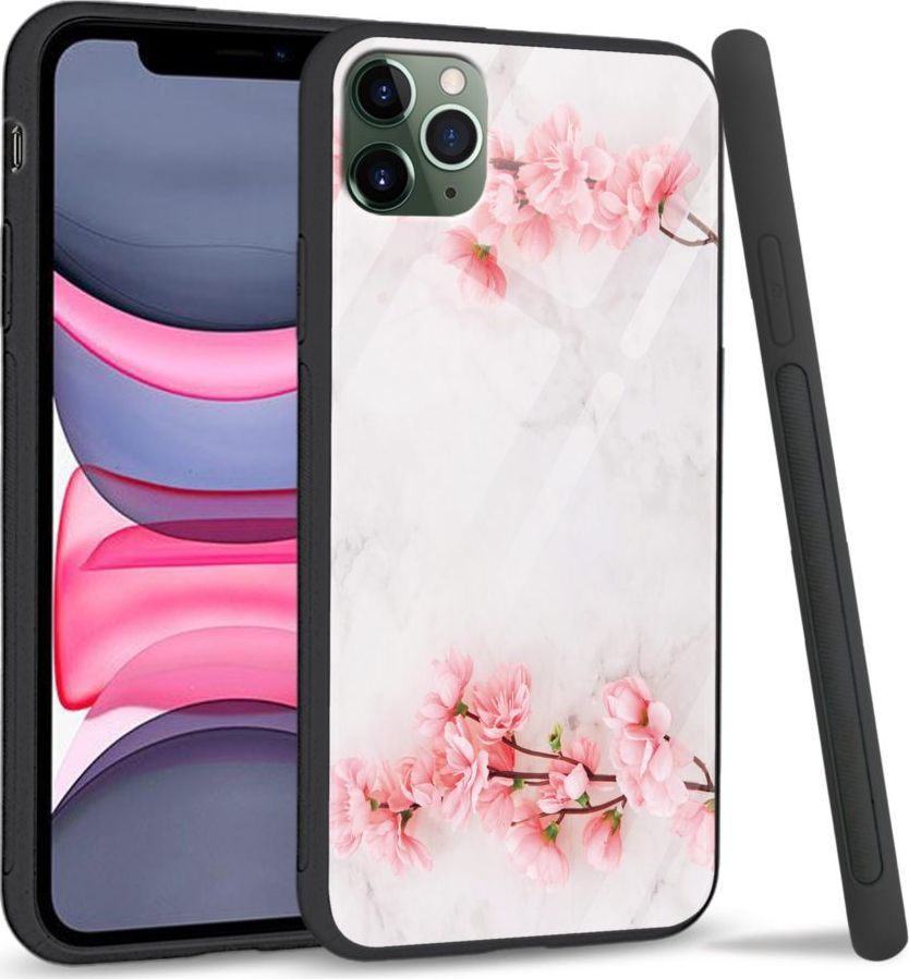 Super Fashion Etui na telefon Apple Iphone 11 Premium Case Due flowers 1