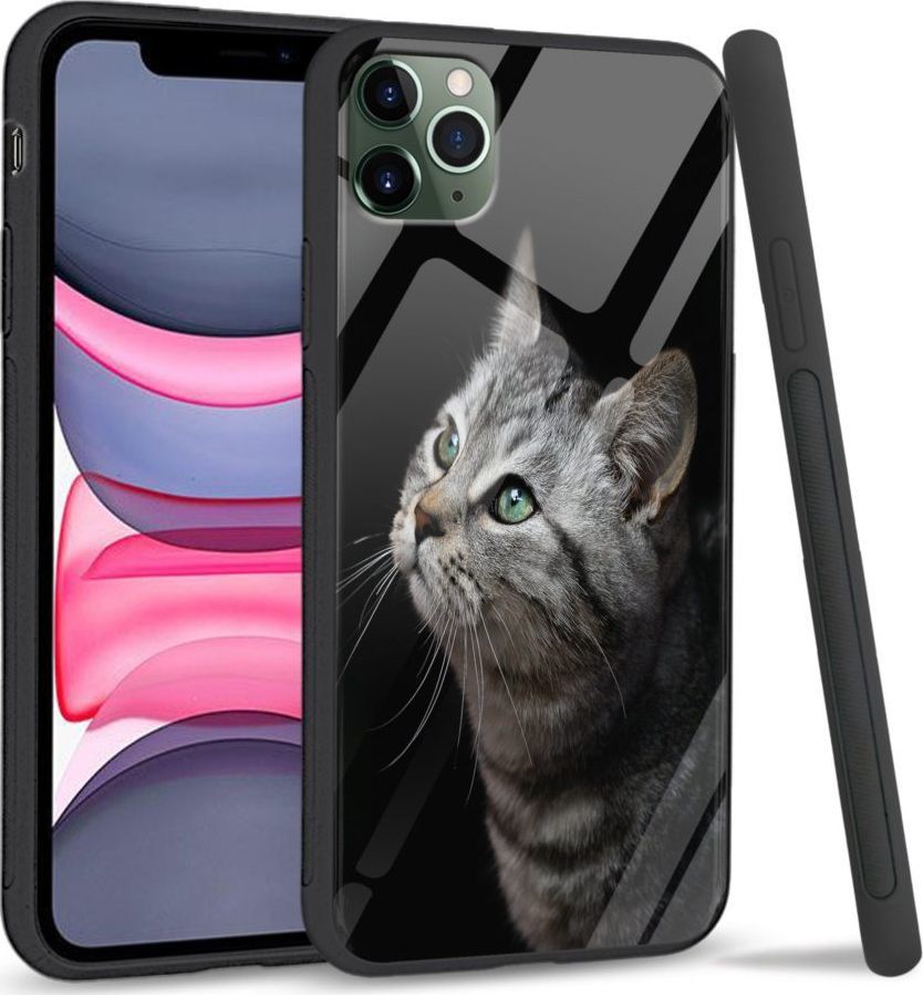Super Fashion Etui na telefon Apple Iphone 11 Premium Case My kitty friend 1