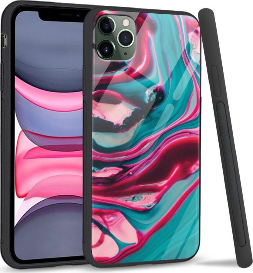 Super Fashion Etui na telefon Apple Iphone 11 Premium Case Water color abstract 1