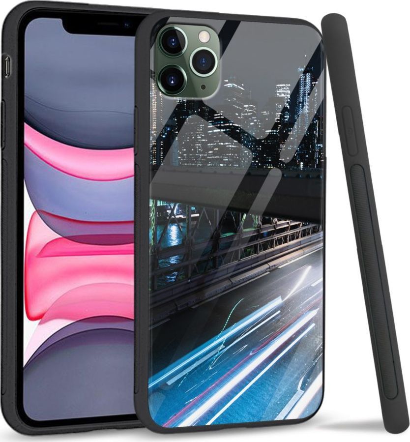 Super Fashion Etui na telefon Apple Iphone 11 Premium Case Cityscape 1