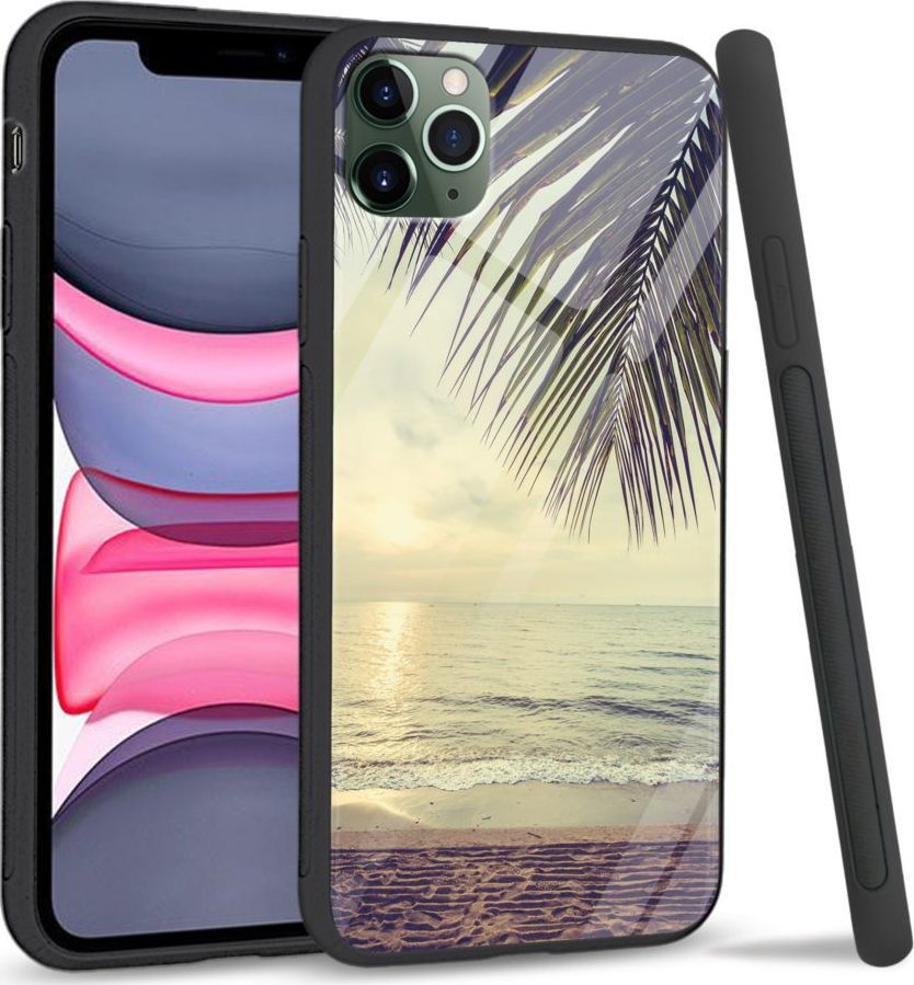 Super Fashion Etui na telefon Apple Iphone 11 Premium Case Beach side 1
