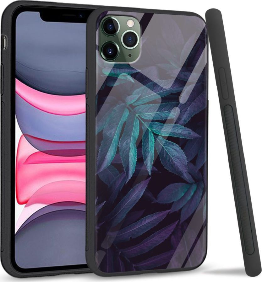 Super Fashion Etui na telefon Apple Iphone 11 Premium Case Night leaves 1