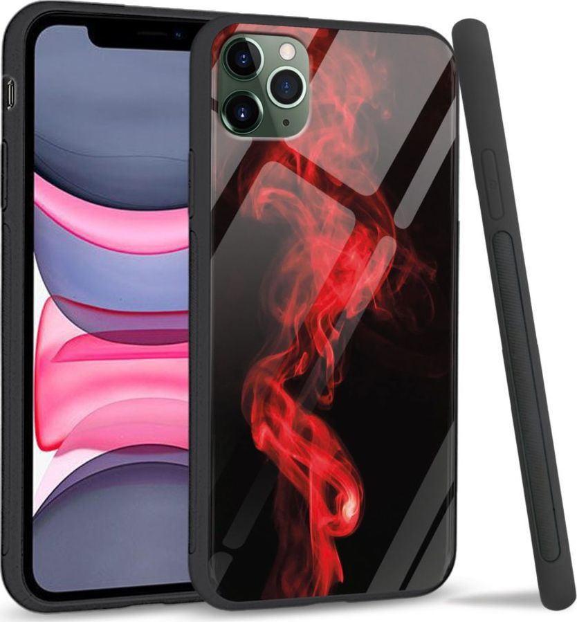 Super Fashion Etui na telefon Apple Iphone 11 Premium Case Red smoke 1